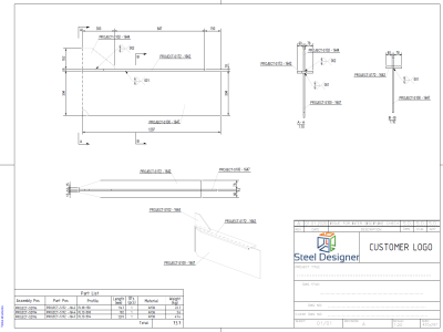 Steel Shop Drawing